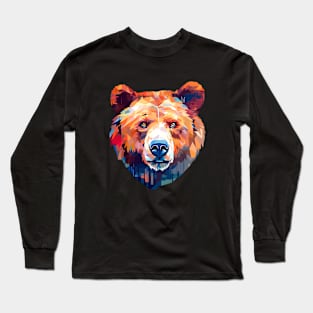 Grizzly Bear Animal World Wildlife Beauty Discovery Long Sleeve T-Shirt